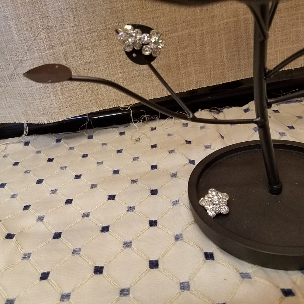 Vintage Jewelry Set - Pin and Earrings